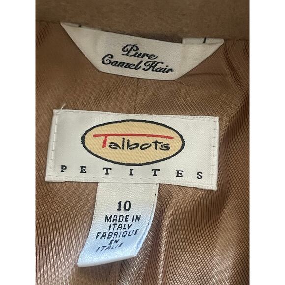 Talbots Camel Hair Jacket - Picture 4 of 6